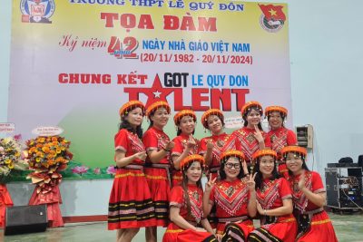 Trường THPT Lê Quý Đôn kỷ niệm 42 năm ngày Nhà giáo Việt Nam (20/11/1982-20/11/2024)